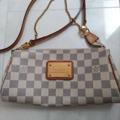 さ*ら様 ルイヴィトン ダミエ アズール エヴァ N55214 ショルダー