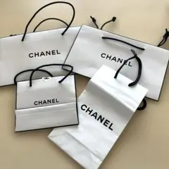 CHANELショップ袋4枚セット
