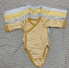 ユニクロ 肌着 70サイズ 前開き 4枚セット