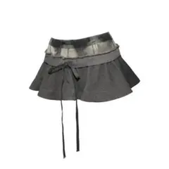 THEREDTHREAD loose frame skirt miniのサムネイル