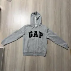GAP フルジップ パーカー グレー Sサイズ