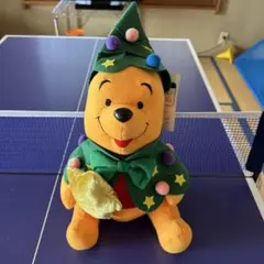 プーさん　クリスマス　ぬいぐるみ
