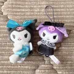 新品未使用　クロミ　ストラップぬいぐるみ　キーホルダー　2個セット