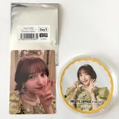FRUITS ZIPPER 早瀬ノエル トレカ 超めでたいライブ コースター