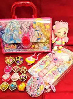 ハグプリ　ミライクリスタル/ぬいぐるみ/ドリームステージライト他詰め合わせ