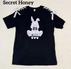 Secret Honey 半袖 Tシャツ ブラックのサムネイル