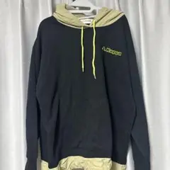 KAPPA　切替　フーディー　パーカー　サイズL ドローコード　スポーティー