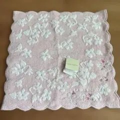LAURA ASHLEY タオルハンカチ ピンク 花柄のサムネイル