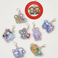 ナルミヤキャラクターズ グリッターアクリルチャーム