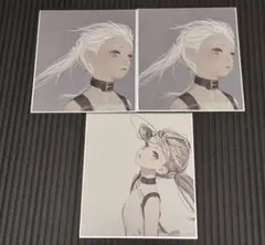 NieR 消セナイ記録 ミニ色紙 色紙 ヨナ 全10種 コンプリート NieR ニーア レプリカント 15周年 消セナイ記録 ヨナ ミニ色紙 4点