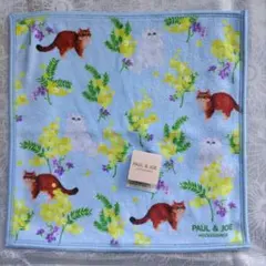 PAUL&JOE　スマホもメガネもふけるハンカチーフ　新品未使用