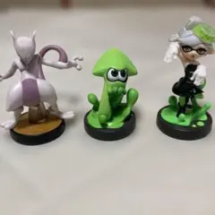 amiibo ミュウツー イカ ホタル 3体セットのサムネイル