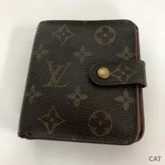 LOUISVUITTON ルイヴィトン コンパクトジップ モノグラム 財布