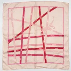 HERMES エルメス カレ45 ボルデュック リボン スカーフ ガヴロッシュ