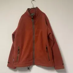 【エーグル　AIGLE】フリース　ジャケット ジャンパー　Sサイズ オレンジ
