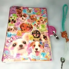 希少 平成レトロ バースデーストーンwanko わんこ 犬 シール帳 バインダー