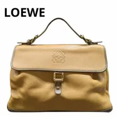 LOEWE ロエベ アナグラム レザー ハンドバッグ