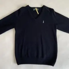 ⭐︎イーストボーイ⭐︎ニットセーター♪Vネック・ブラック