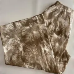 タイパンツ ワイドパンツ