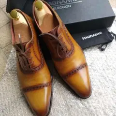 MAGNANNI ブラウン ドレスシューズ