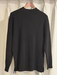 【美品】UNITED TOKYO ウールミラノリブモックネックニットサイズ1 黒
