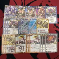 バトスピ　剣聖姫ツルX バーストデッキパーツ