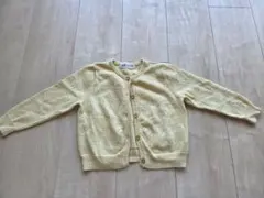 H&M ちょうちょ柄　カーディガン　90cm　美品