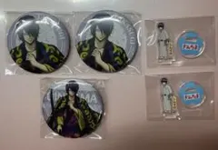 銀魂　高杉晋助　缶バッジ　アクリルminiフィギュア