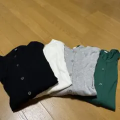 UNIQLO 長袖カーディガン Sサイズ 4色セット