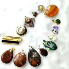 ビンテージ ペンダントトップ 15点セット12/12まで価格