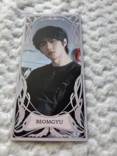 TXT シーグリ ポップアップ 購入特典 フォトチケット キャラカード ボムギュ