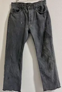 Levi’s デニムパンツ 501-0658 先染めブラック　USA 80s