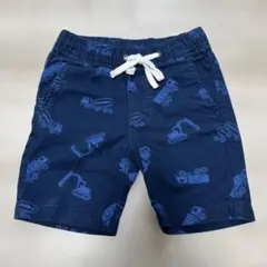 H&M 工事車両　ハーフパンツ　ネイビー　92cmのサムネイル