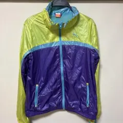 PUMA スポーツジャケット L 黄緑・紫のサムネイル