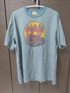 ヒ*リ様 デラックスウエア L リンガーTシャツ トップス バインダーネック リのサムネイル