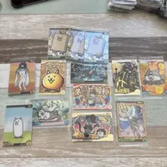 にゃんこ大戦争　ウエハース　カード13枚セット
