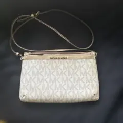 MICHAEL KORS ショルダーバッグ　シャンパンゴールド ポーチ付き