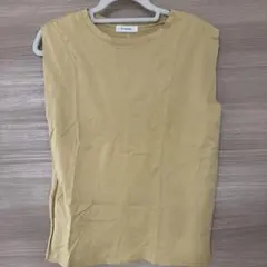 STYLEMIXER ノースリーブ カットソー　ショルダータックタンク