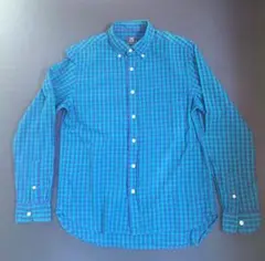 BEAMS HEART ボタンダウン 長袖チェックシャツ Mサイズ