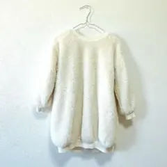 ✨️1点限り✨️キッズ服 ワンピース モコモコ