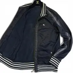 M*u様 BURBERRY BLACK LABEL ボーダー ホースロゴ ブルゾ