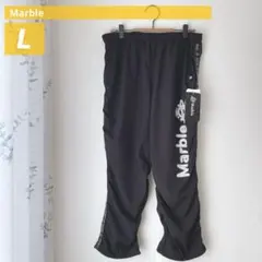 未使用タグ付 Marble フィットネスパンツ L黒 クシュパン 筋トレ催事限定