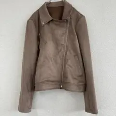 H*I様 【IEDIT】イディット（M）ダブルライダースジャケット＊ストレッチ＊