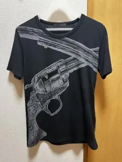 レア柄　roar ロアー　銃プリント ビッグプリント　ブラック Tシャツ