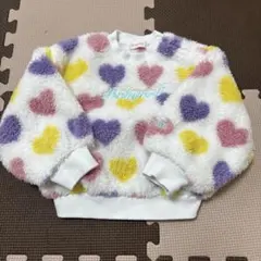 BABYDOLL ベビードール モコモコトップス ハート柄