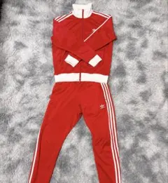 adidas Originals 上下セット レッド 上L 下M バラ売り可のサムネイル
