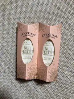 ロクシタン　ハンドクリーム2本　ニュイフェスティブ