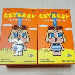 popmart crybaby VACATION MODE ON 2ピースセット