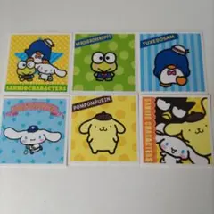 サンリオキャラクターズ　シールコレクション　６枚セット