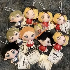ハイキュー!! ぬいぐるみ・マスコット ９体セット